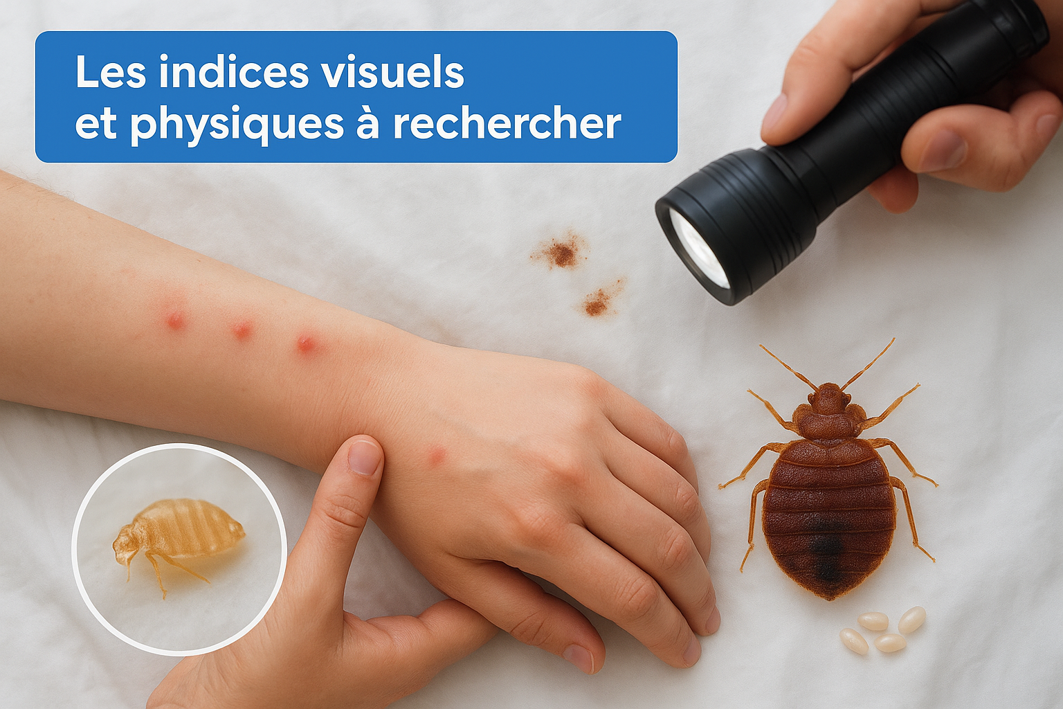 Les indices visuels et physiques à rechercher
