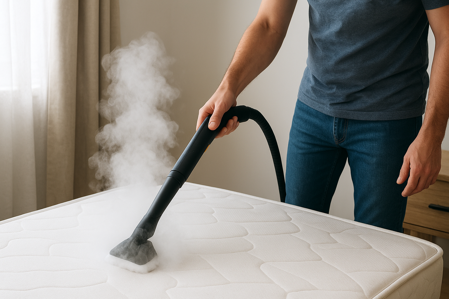 Passez la vapeur pour neutraliser les œufs en profondeur