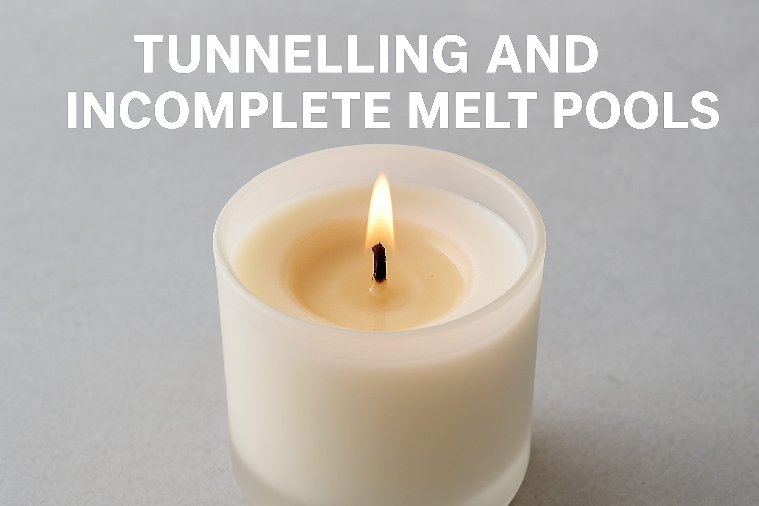Tunnelling and incomplete melt pools