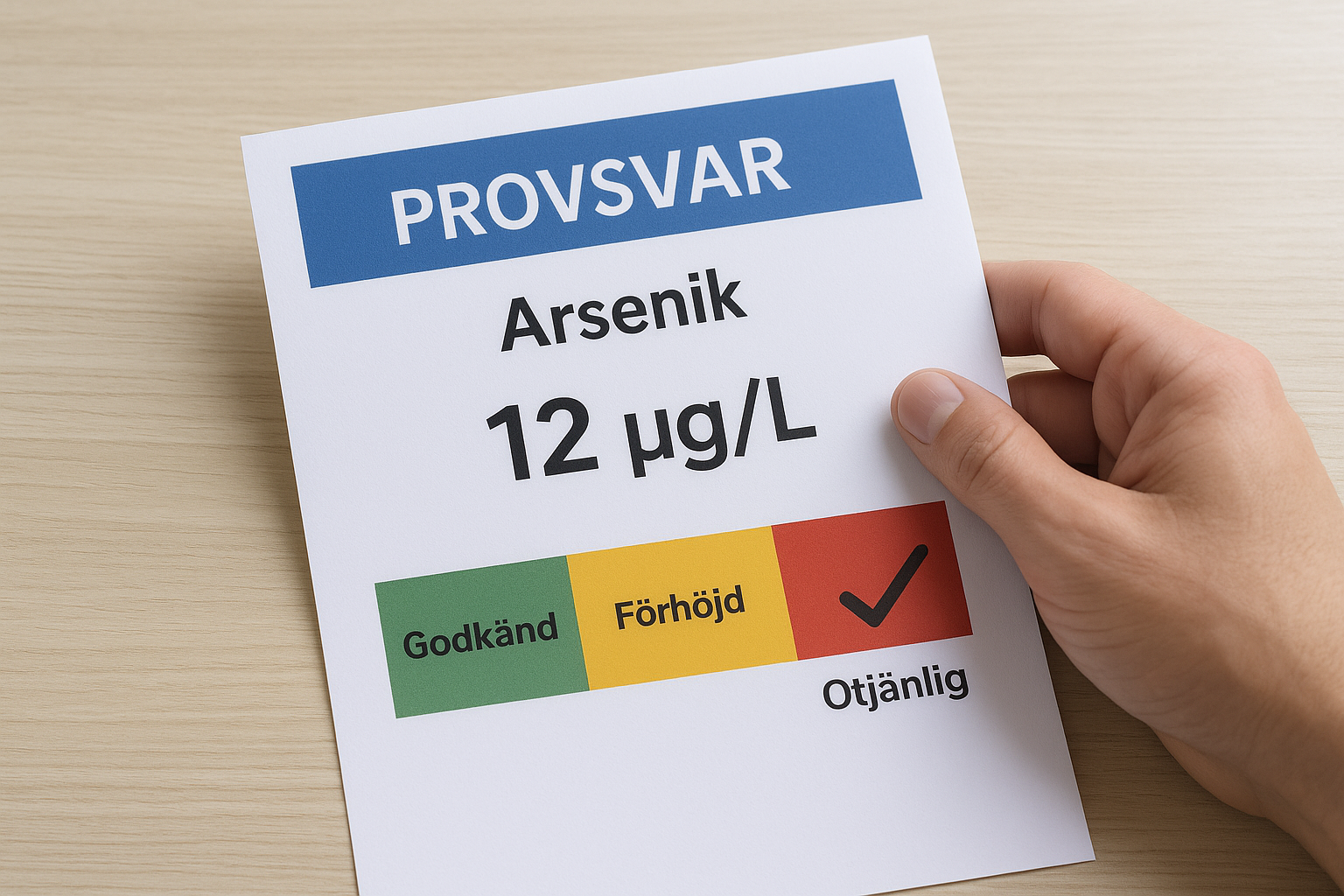 Hur du läser ditt provsvar