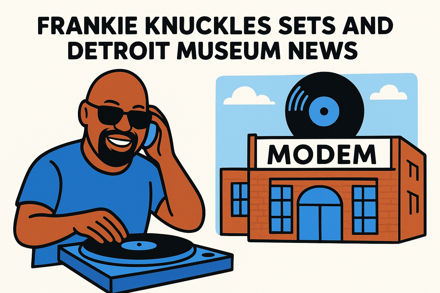 4. Frankie Knuckles sets and Detroit museum news