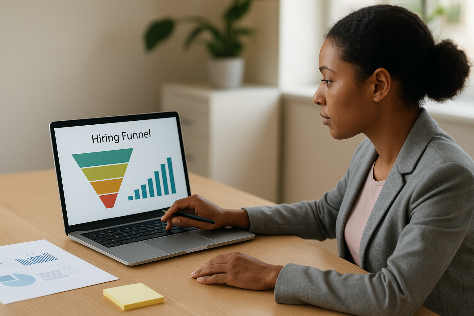 2. Audit your hiring funnel for drop-offs and bias