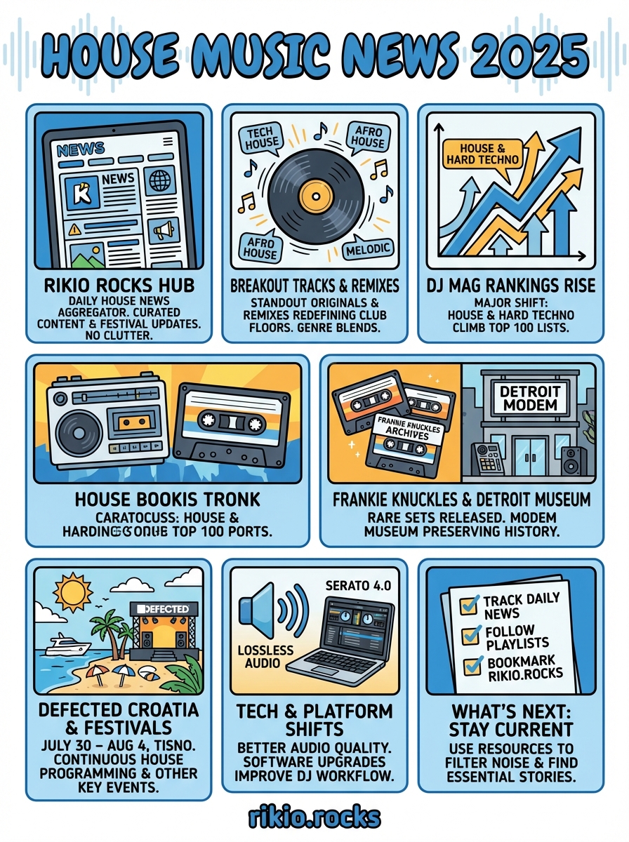 house music news infographic