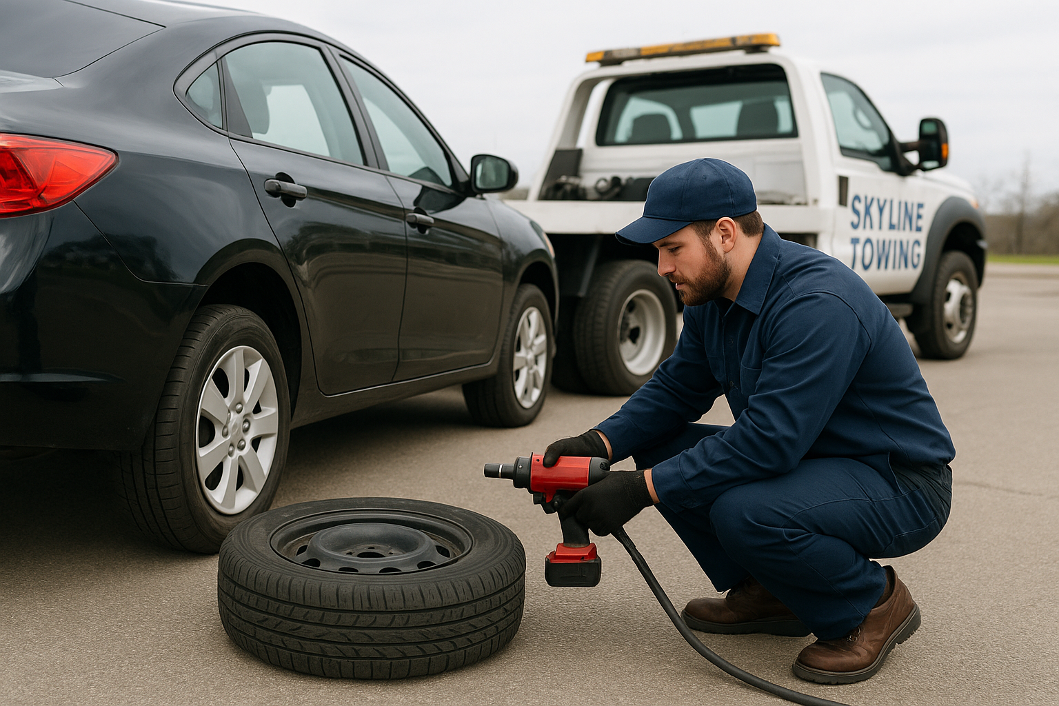 8 Mobile Tire Service Detroit Options For 24/7 On-Site Help What Skyline can do on-site