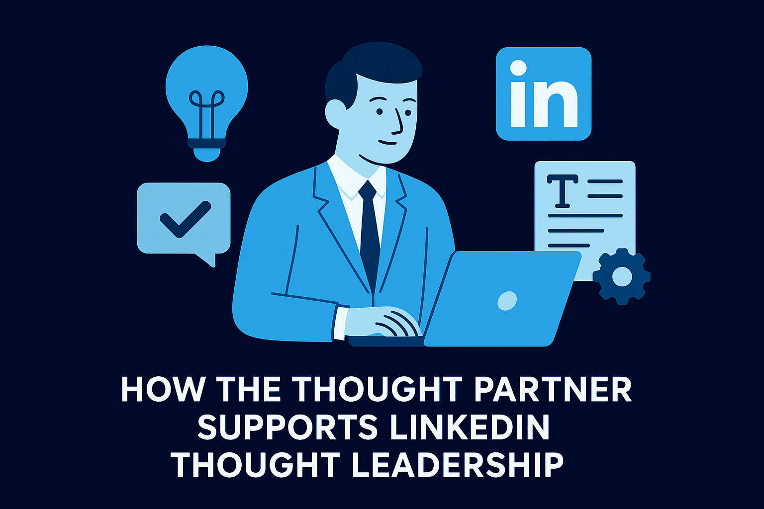 How The Thought Partner supports LinkedIn thought leadership