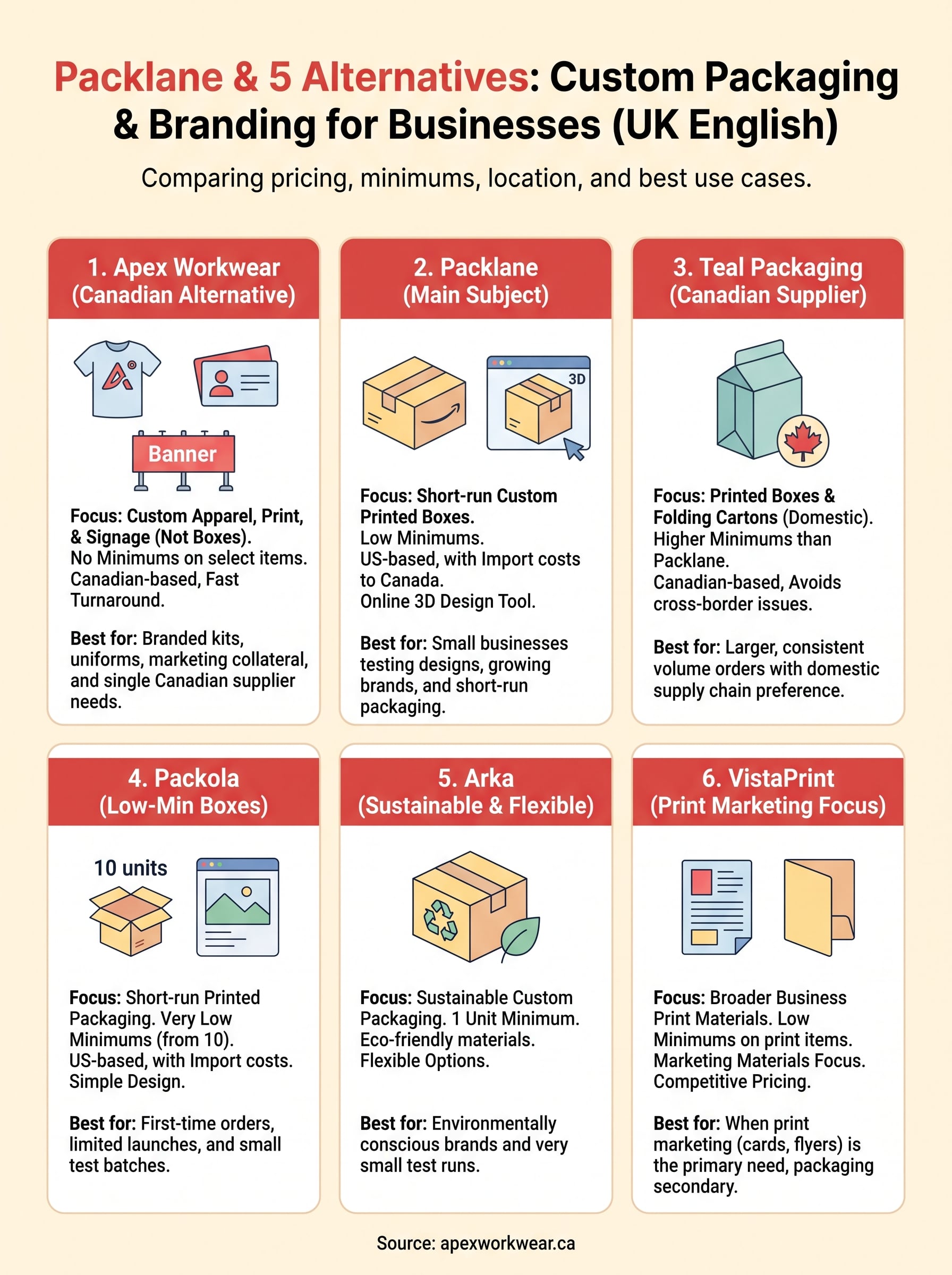 packlane custom boxes infographic