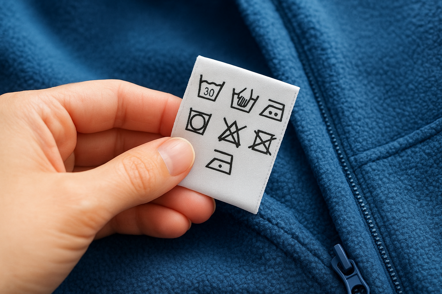 Reading the care label symbols