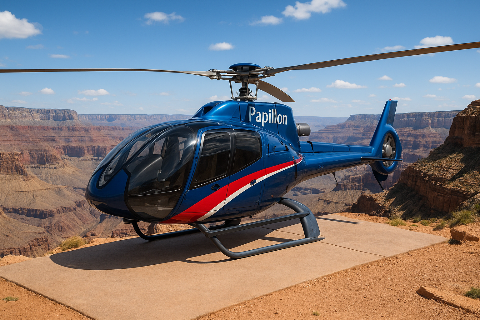 7. Papillon private VIP at the rim helicopter tour
