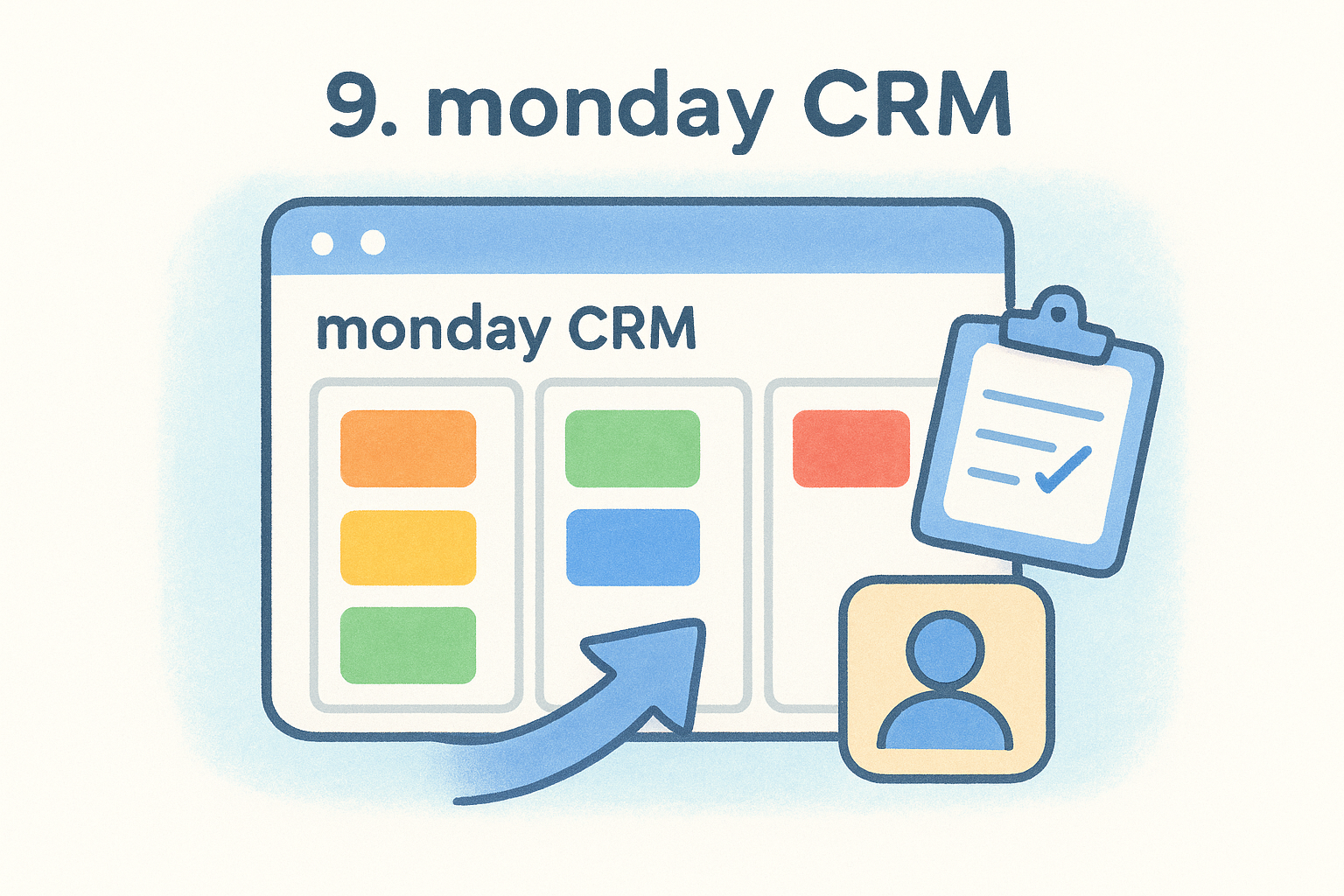 9. monday CRM