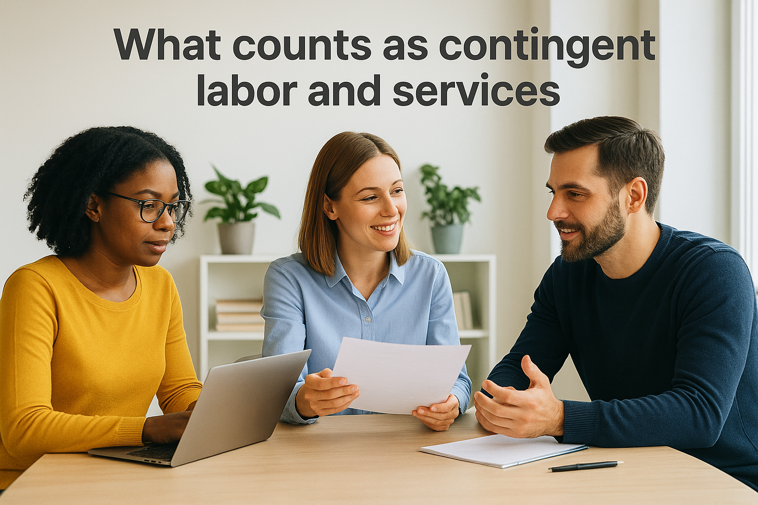 What counts as contingent labor and services