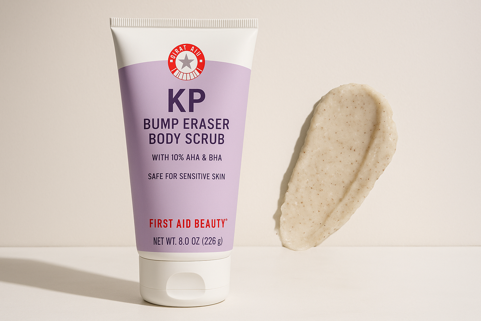 8. First Aid Beauty KP Bump Eraser Body Scrub