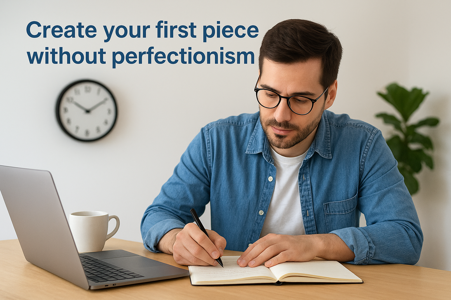 Create your first piece without perfectionism