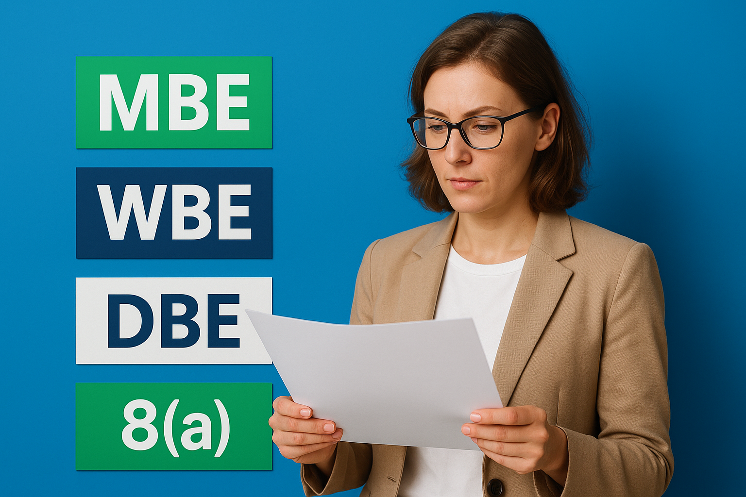 MBE vs. WBE, DBE, and 8(a) certifications