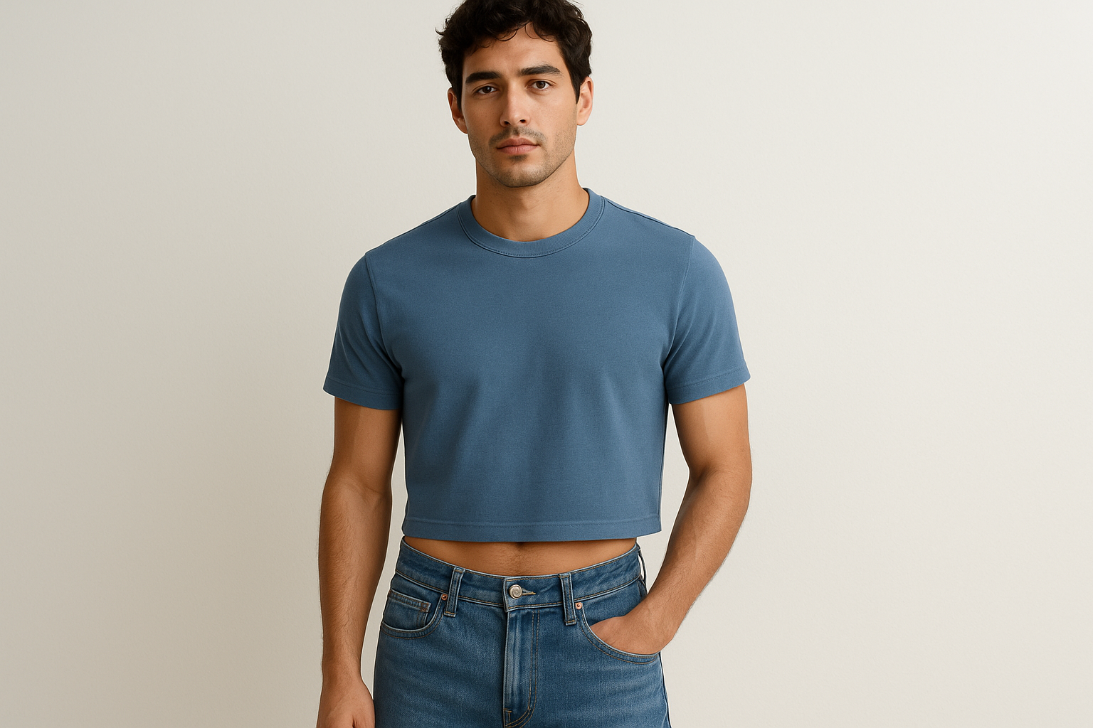 11. Abercrombie & Fitch Cropped Tee