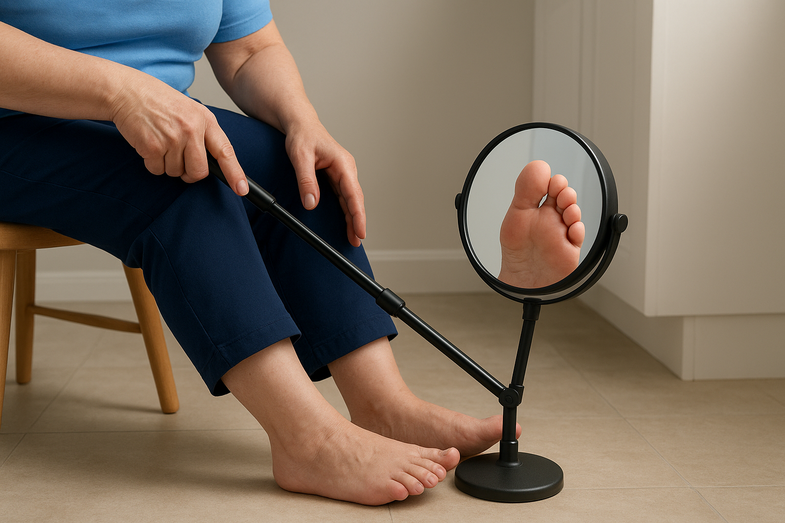 5. Daily foot inspection tools and mirrors