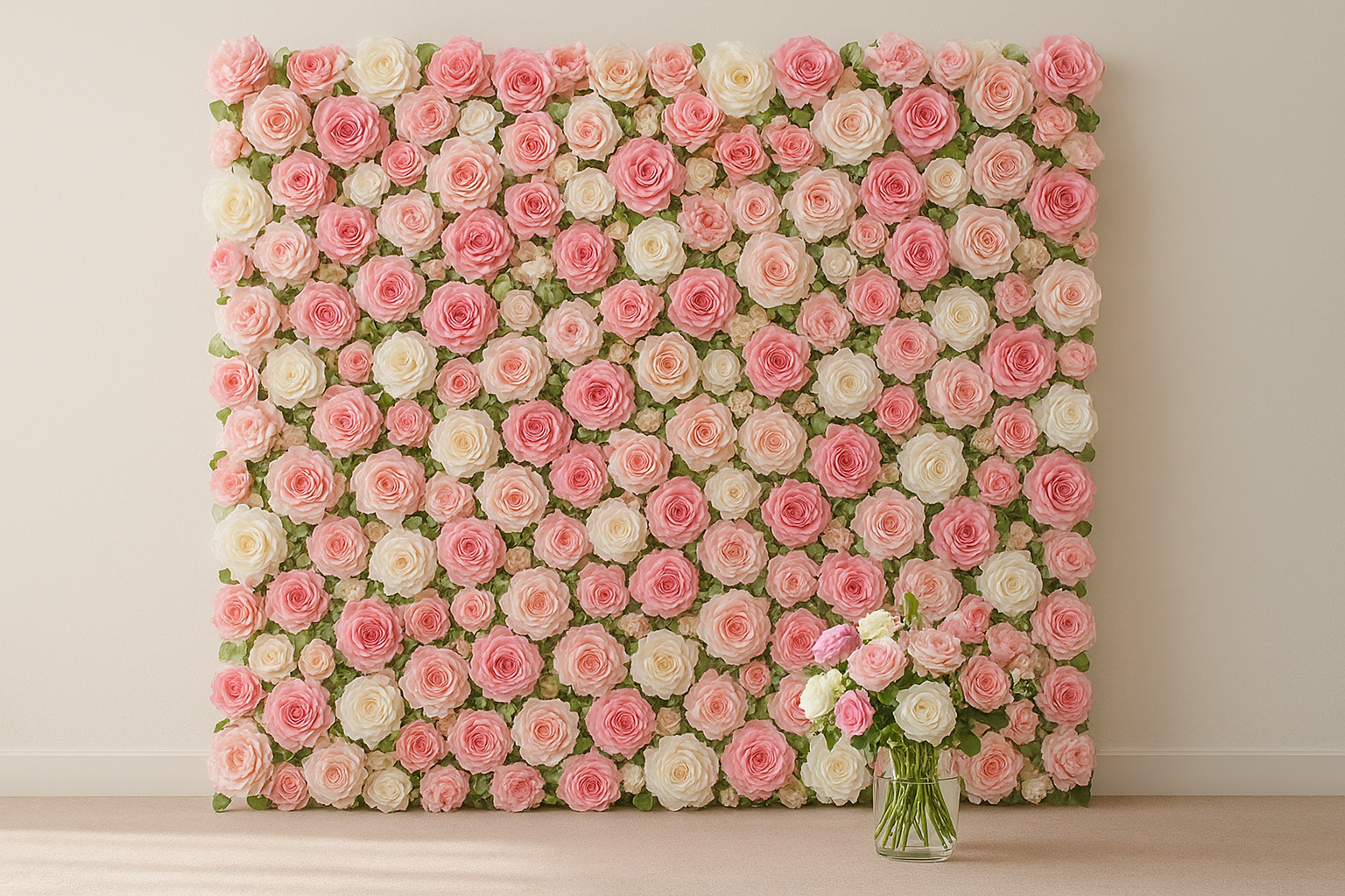 5. Flower wall backdrops