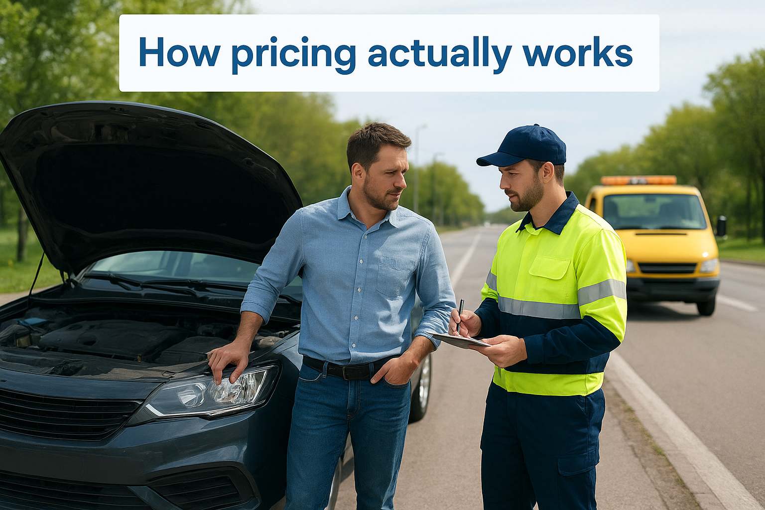 How to Get Roadside Assistance Without a Membership in Detroit How pricing actually works