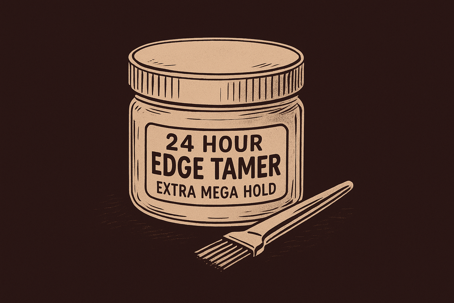 1. Ebin 24 Hour Edge Tamer Extra Mega Hold