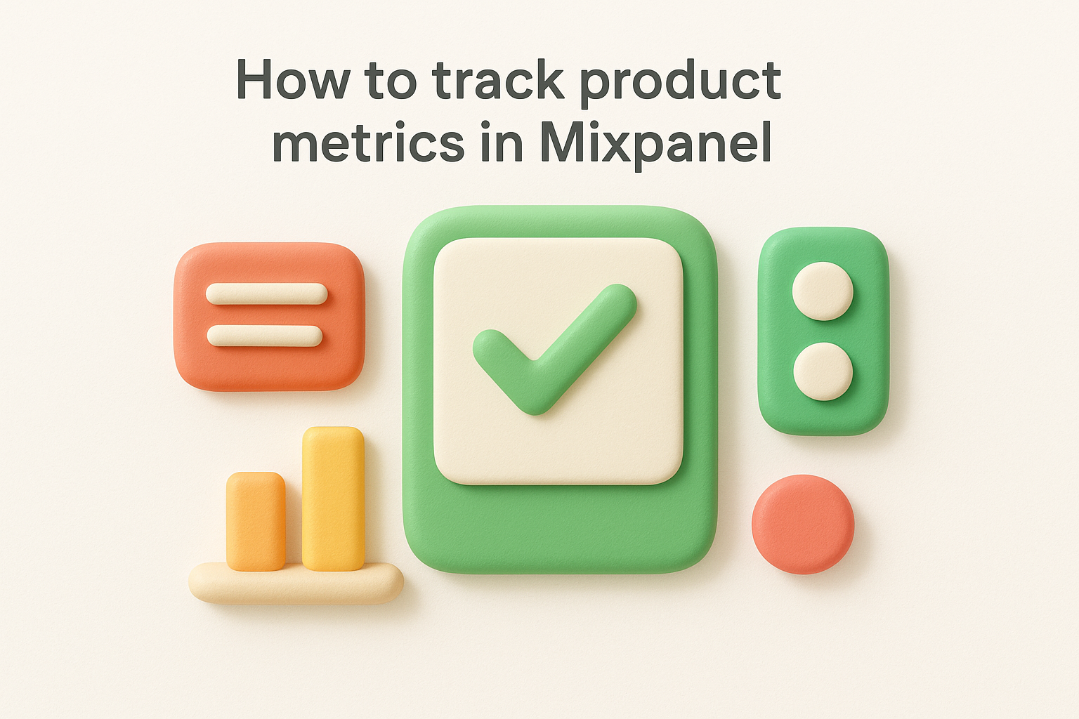 How to track product metrics in Mixpanel