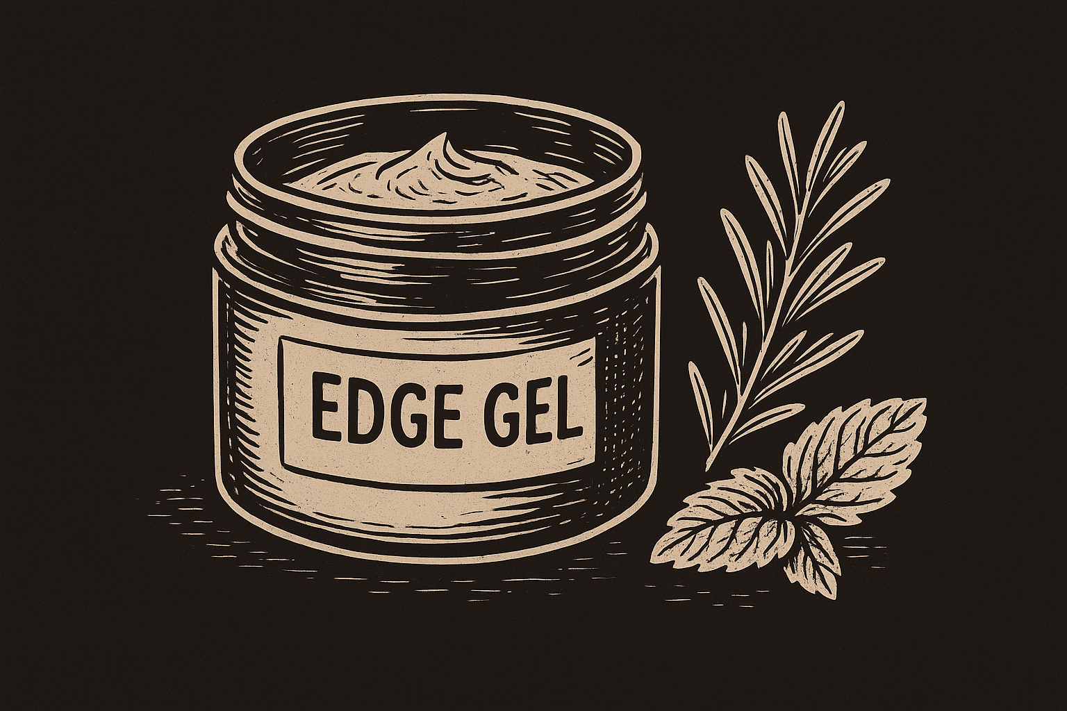 4. Mielle Organics Rosemary Mint Strengthening Edge Gel