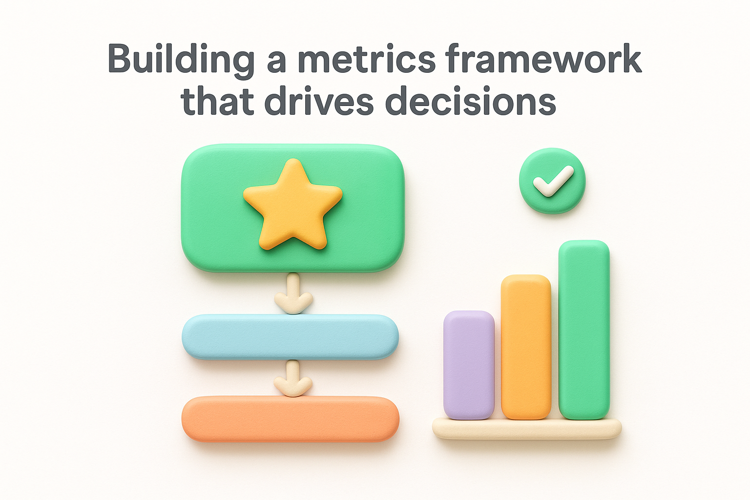 Building a metrics framework that drives decisions