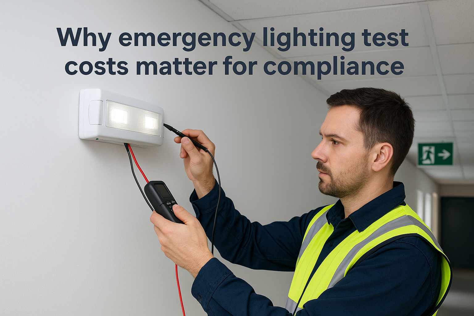 Why emergency lighting test costs matter for compliance