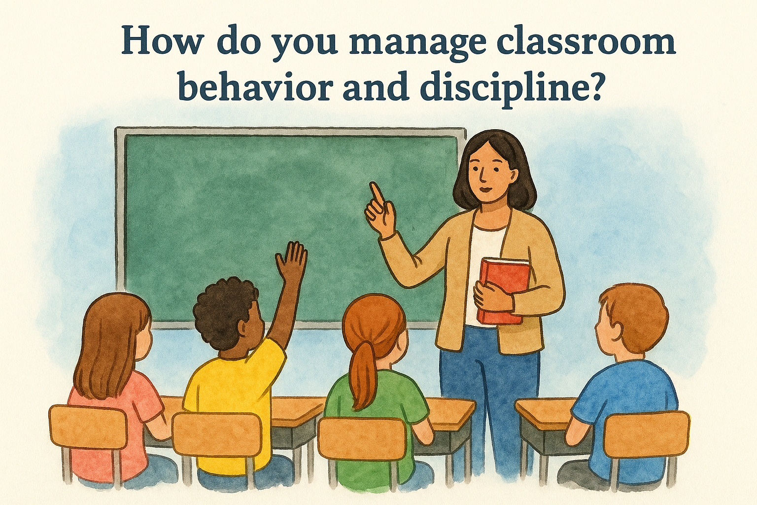 2. How do you manage classroom behavior and discipline