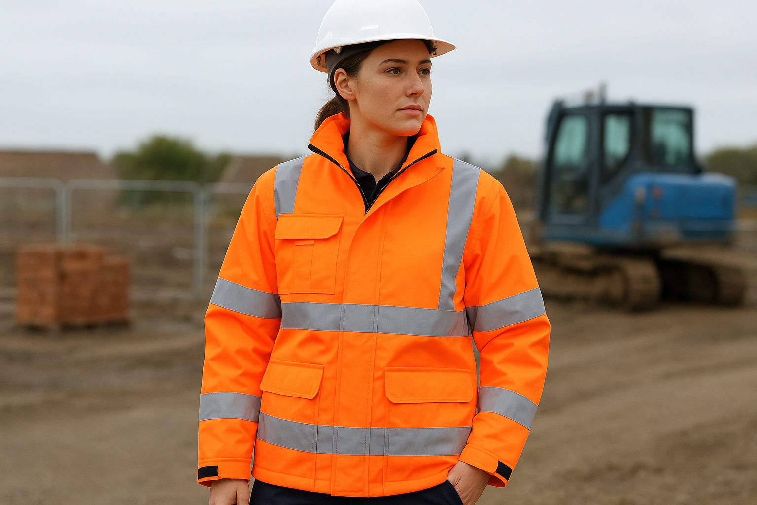 4. Portwest hi-vis safety jacket