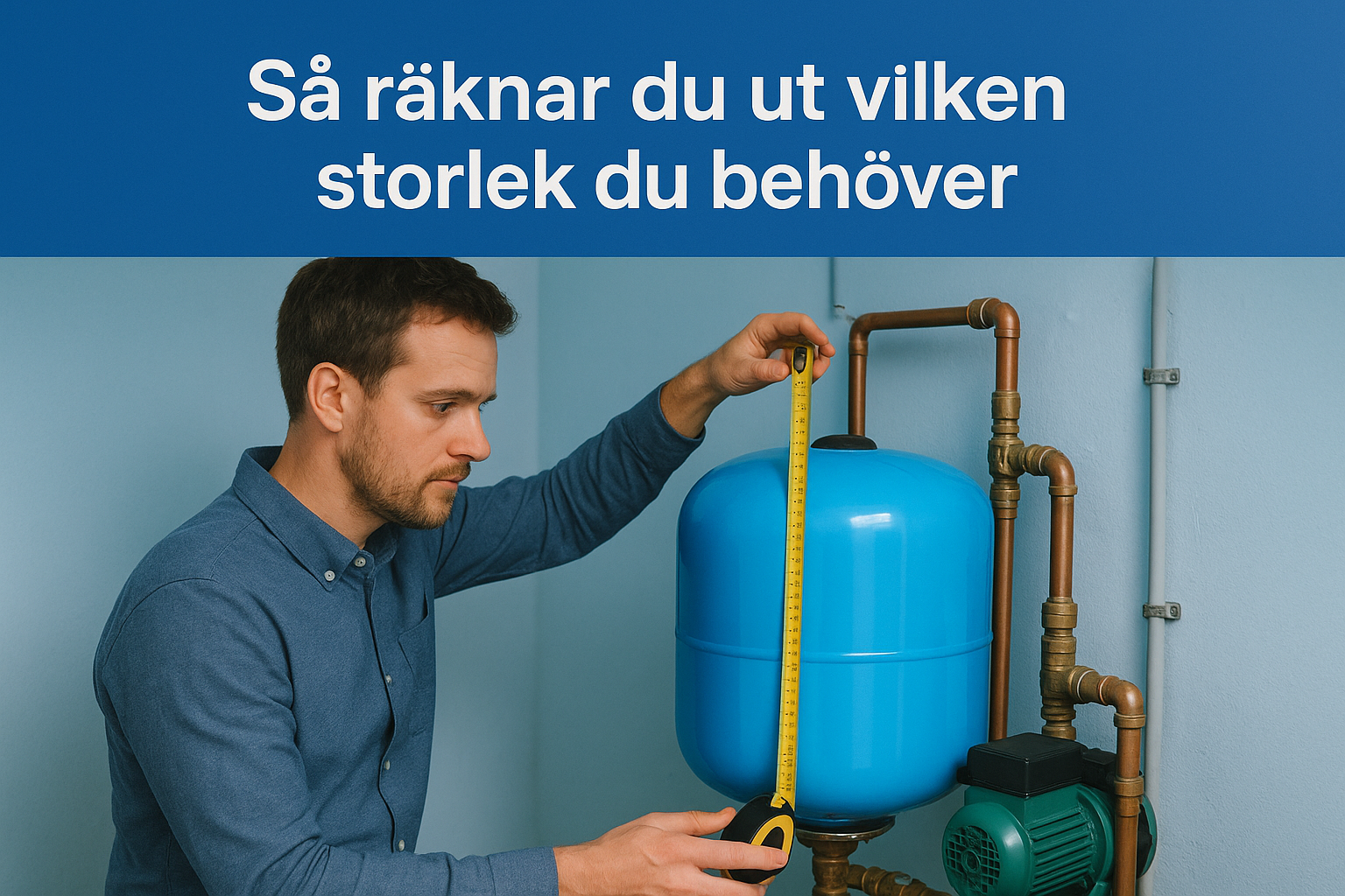 Så räknar du ut vilken storlek du behöver