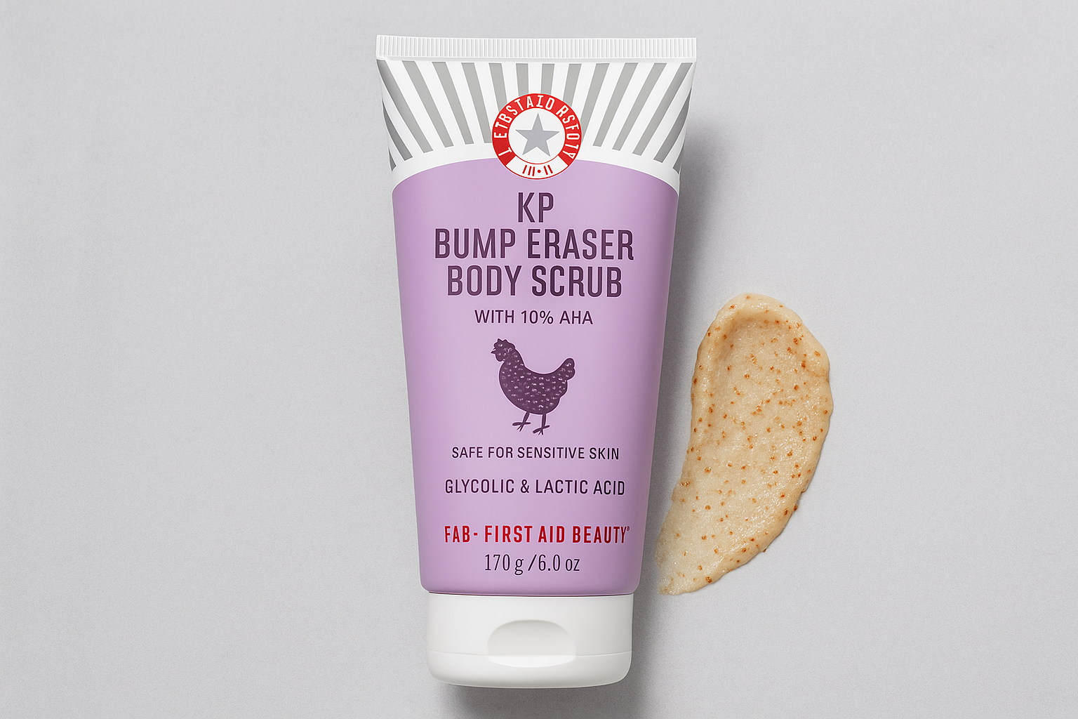 4. First Aid Beauty KP Bump Eraser Body Scrub
