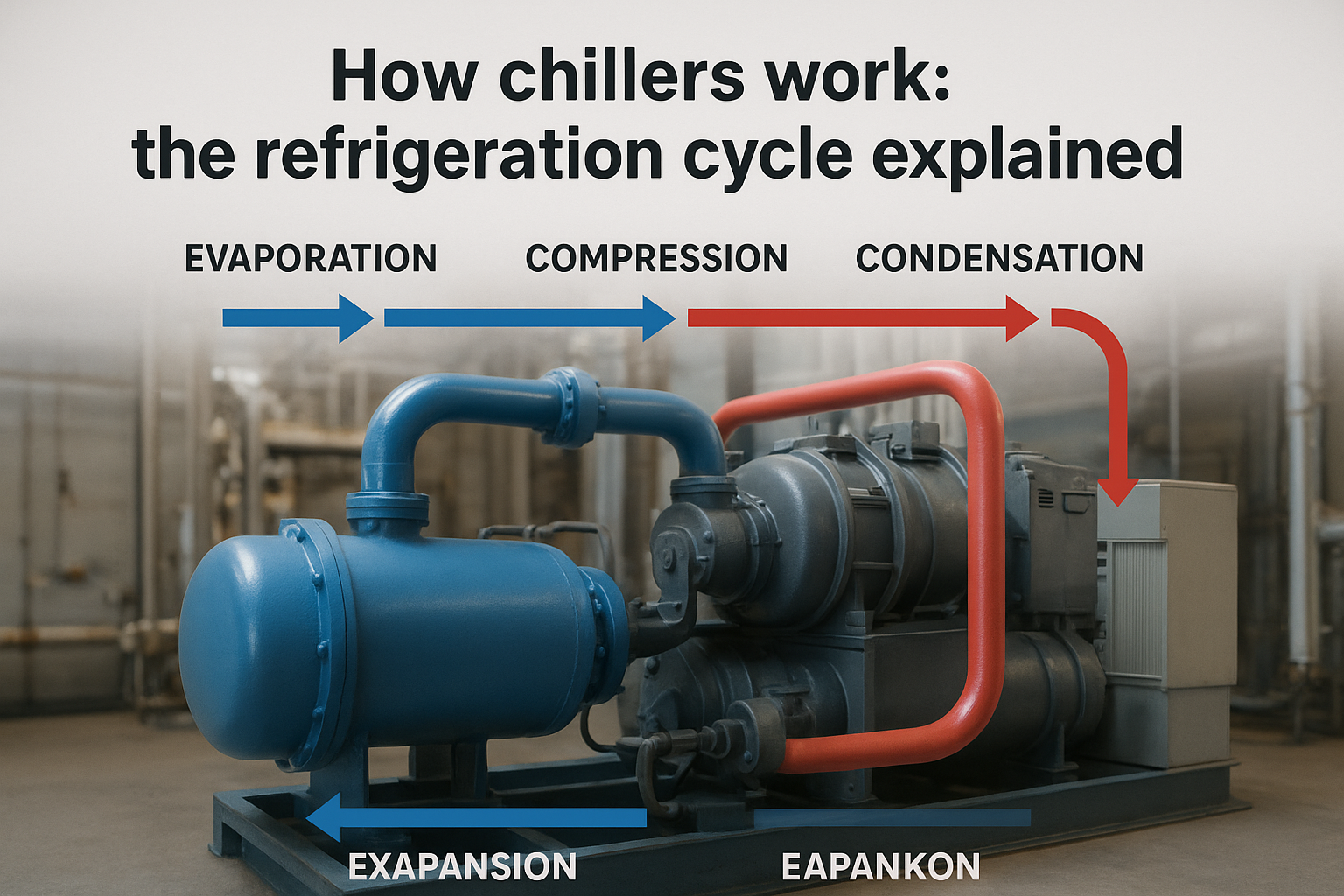 How chillers work: the refrigeration cycle explained