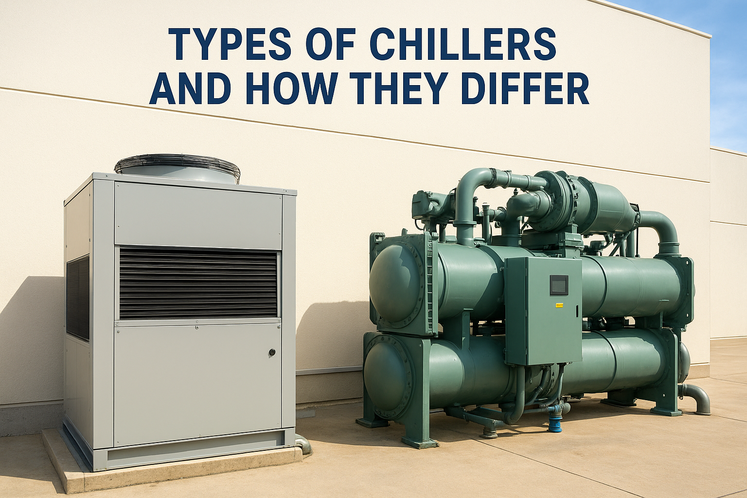 Types of chillers and how they differ