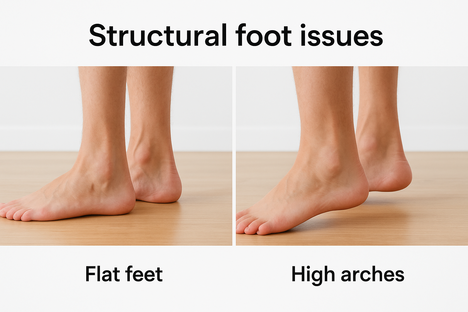 Structural foot issues