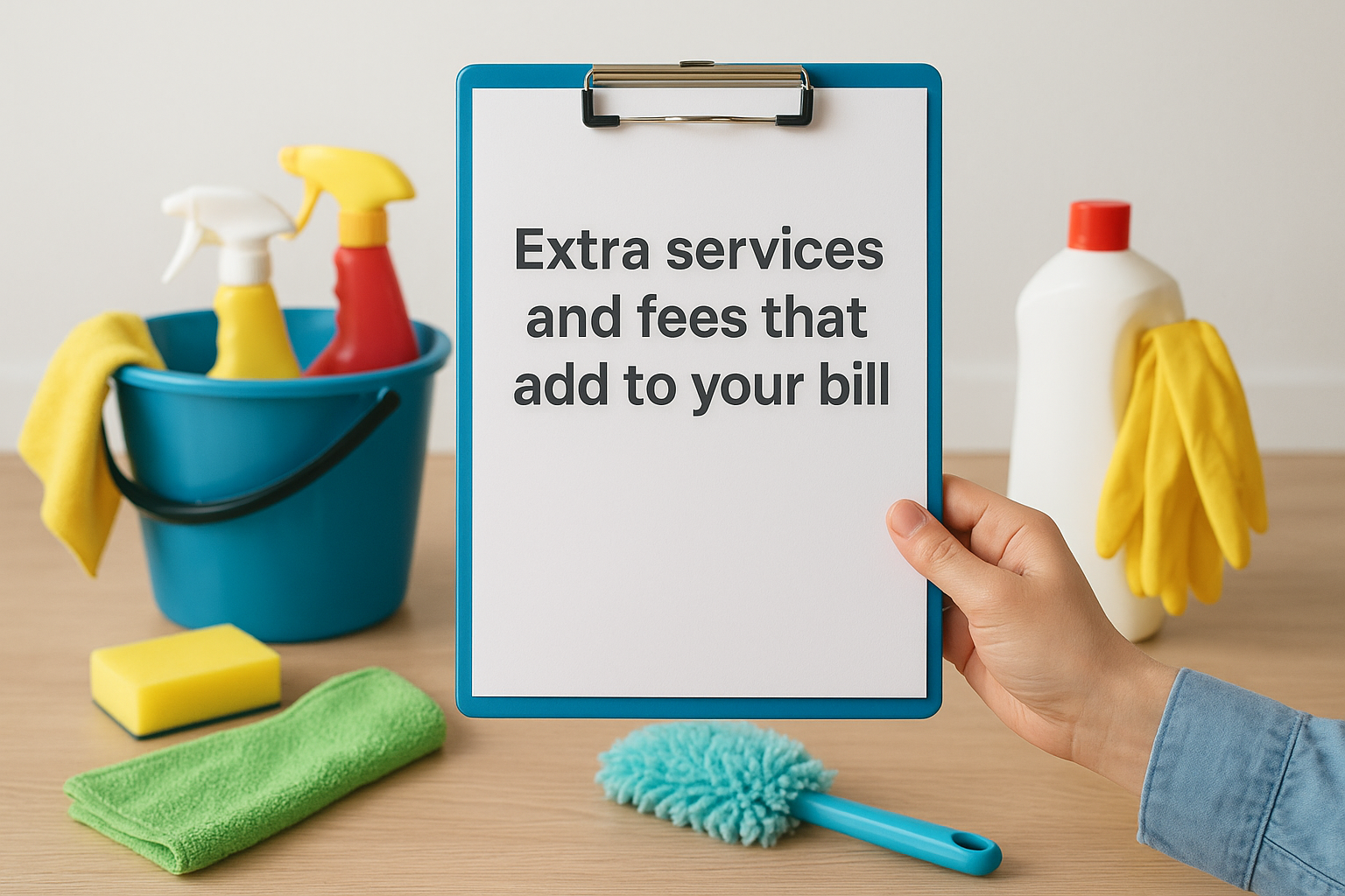 Extra services and fees that add to your bill