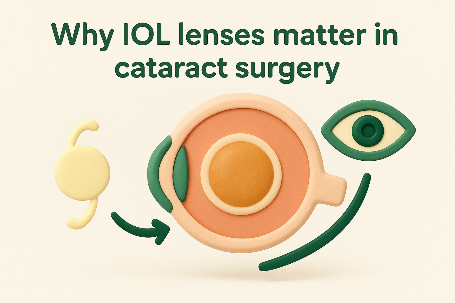 Why IOL lenses matter in cataract surgery