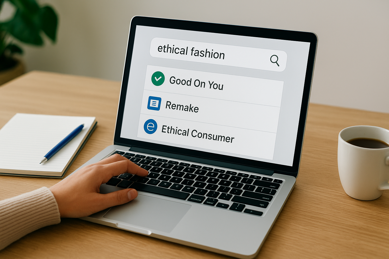 1. Search ethical fashion directories and rating platforms