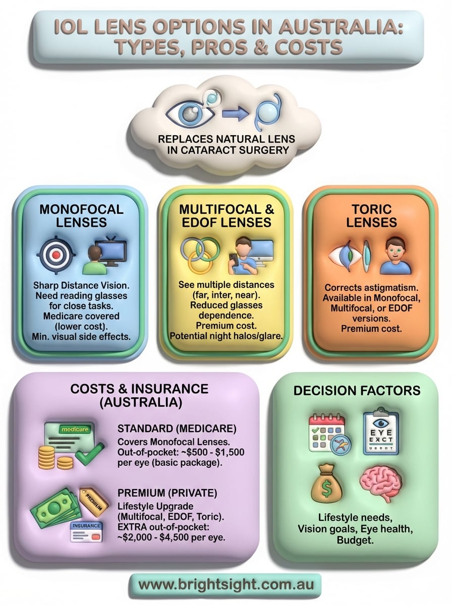 iol lens infographic