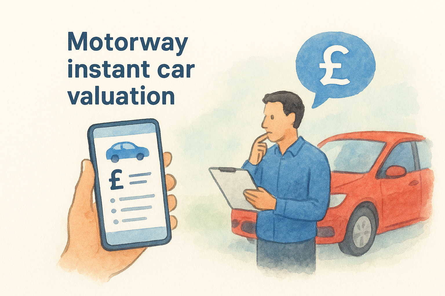 4. Motorway instant car valuation
