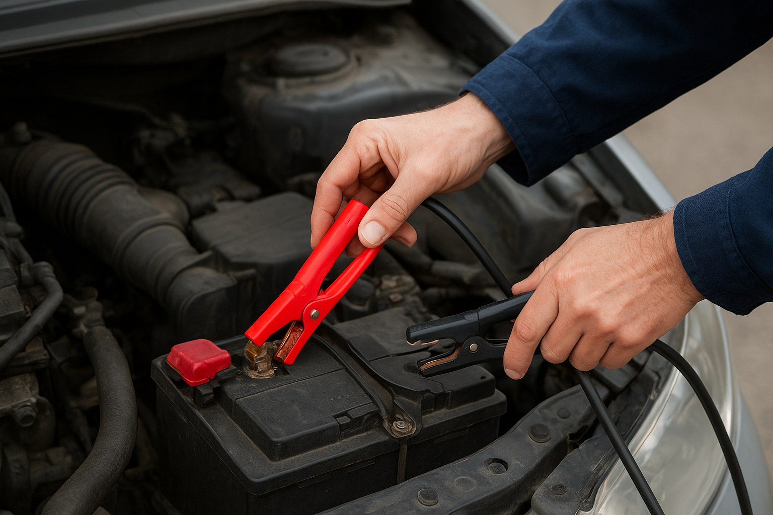 How Long Does a Jump Start Take? Detroit Timing Guide The correct connection order