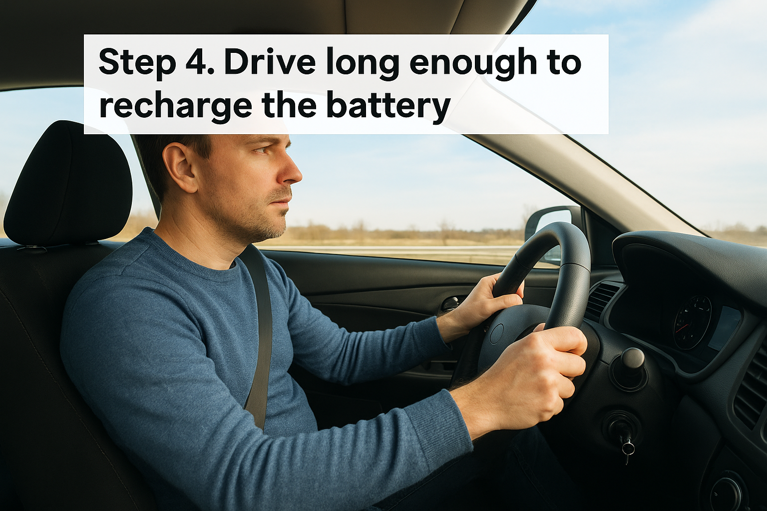 How Long Does a Jump Start Take? Detroit Timing Guide Step 4. Drive long enough to recharge the battery