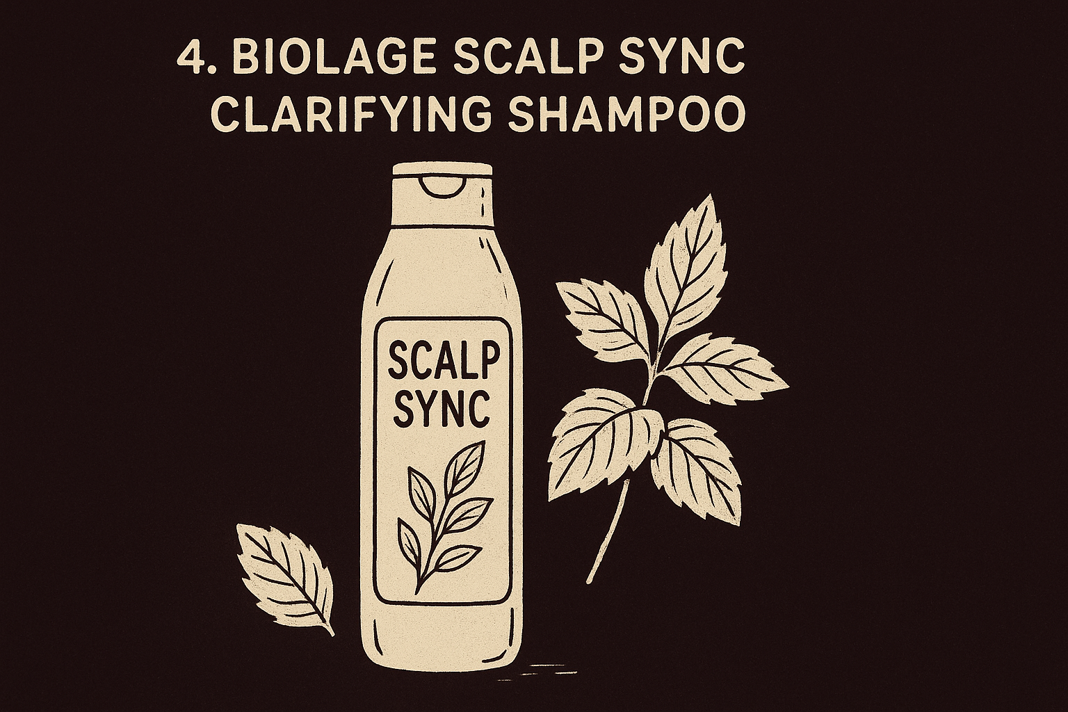 4. Biolage Scalp Sync Clarifying Shampoo