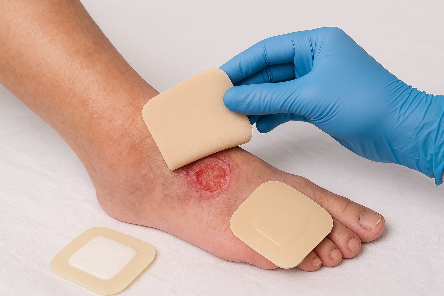 5. Advanced dressings for chronic or non-healing wounds
