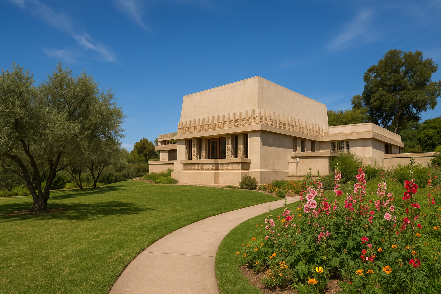 4. Barnsdall Art Park and the Hollyhock House
