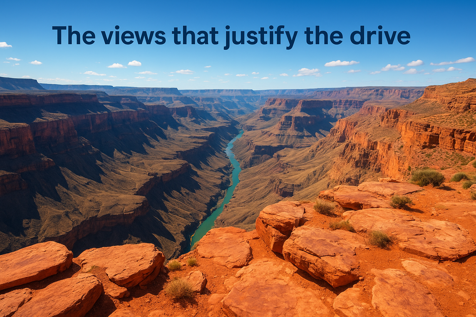 The views that justify the drive