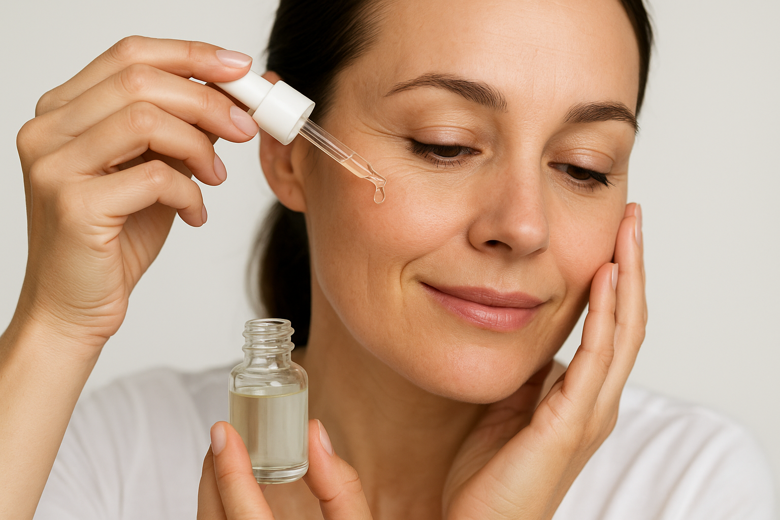 5. Smooths the look of fine lines and wrinkles