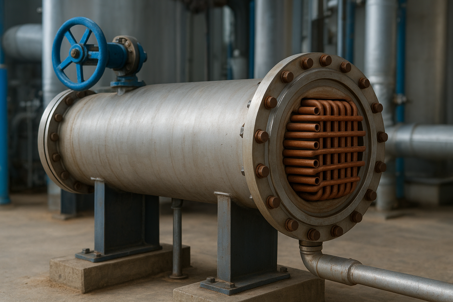 Shell-and-tube exchangers