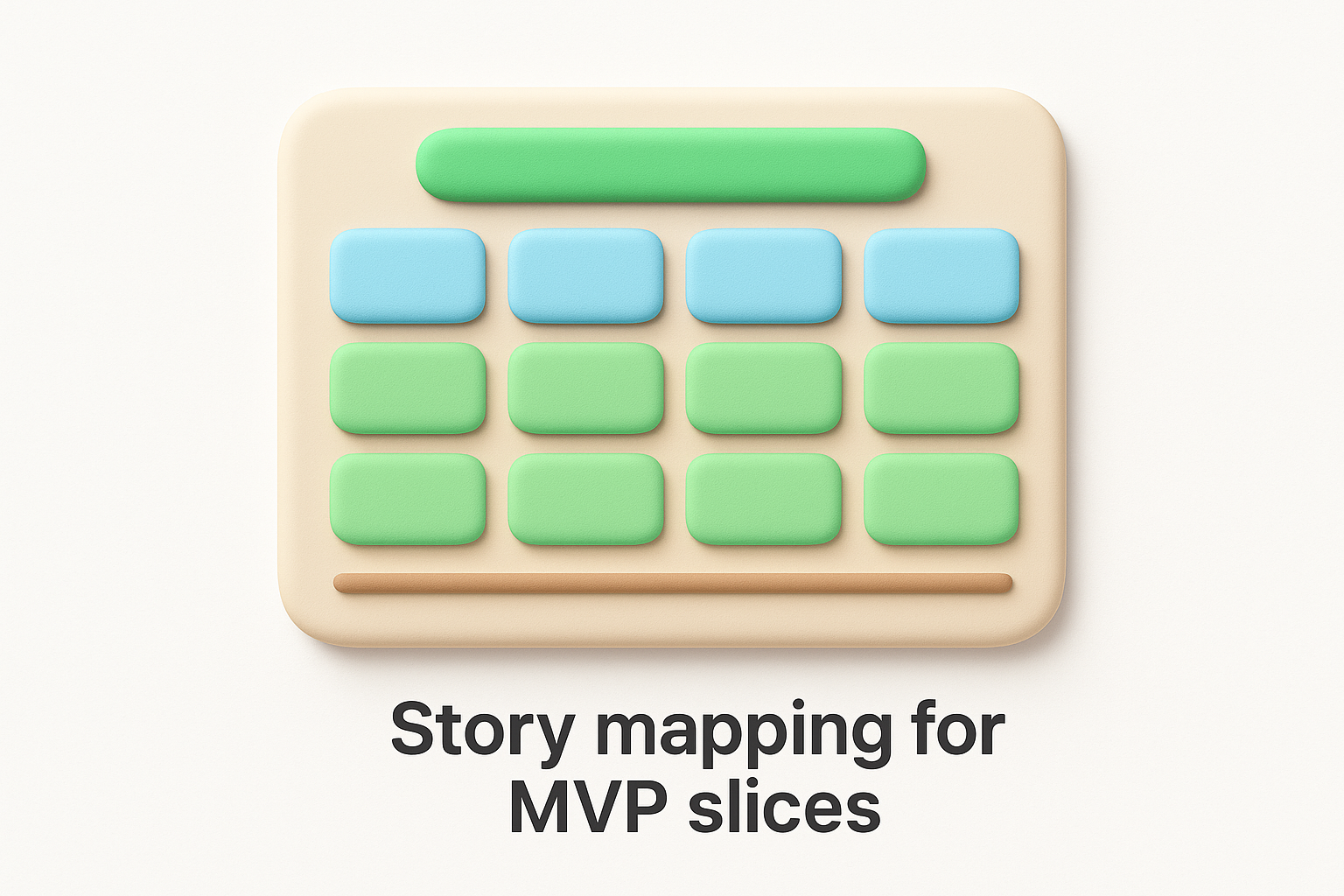 10. Story mapping for MVP slices