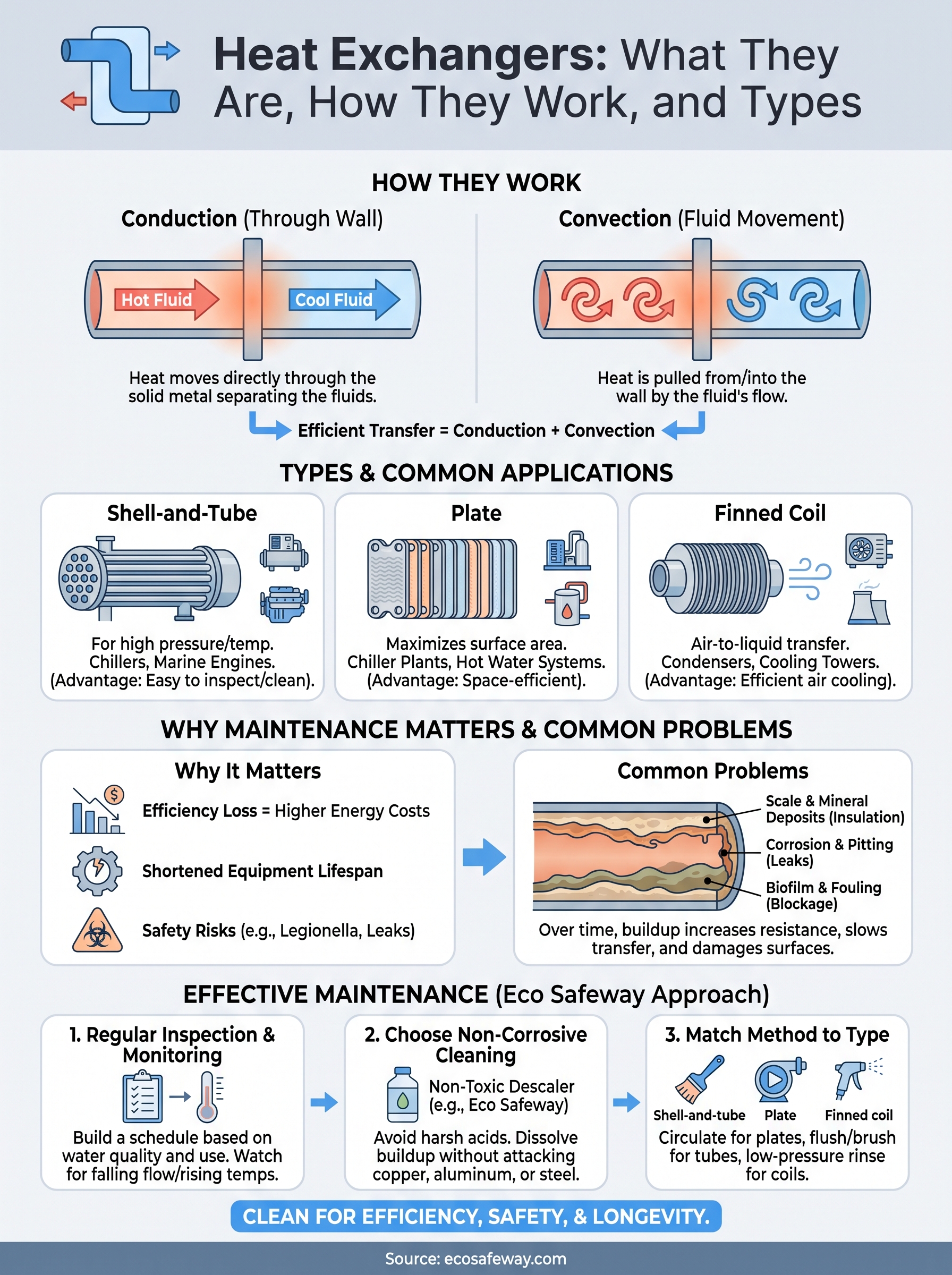 heat exchangers infographic