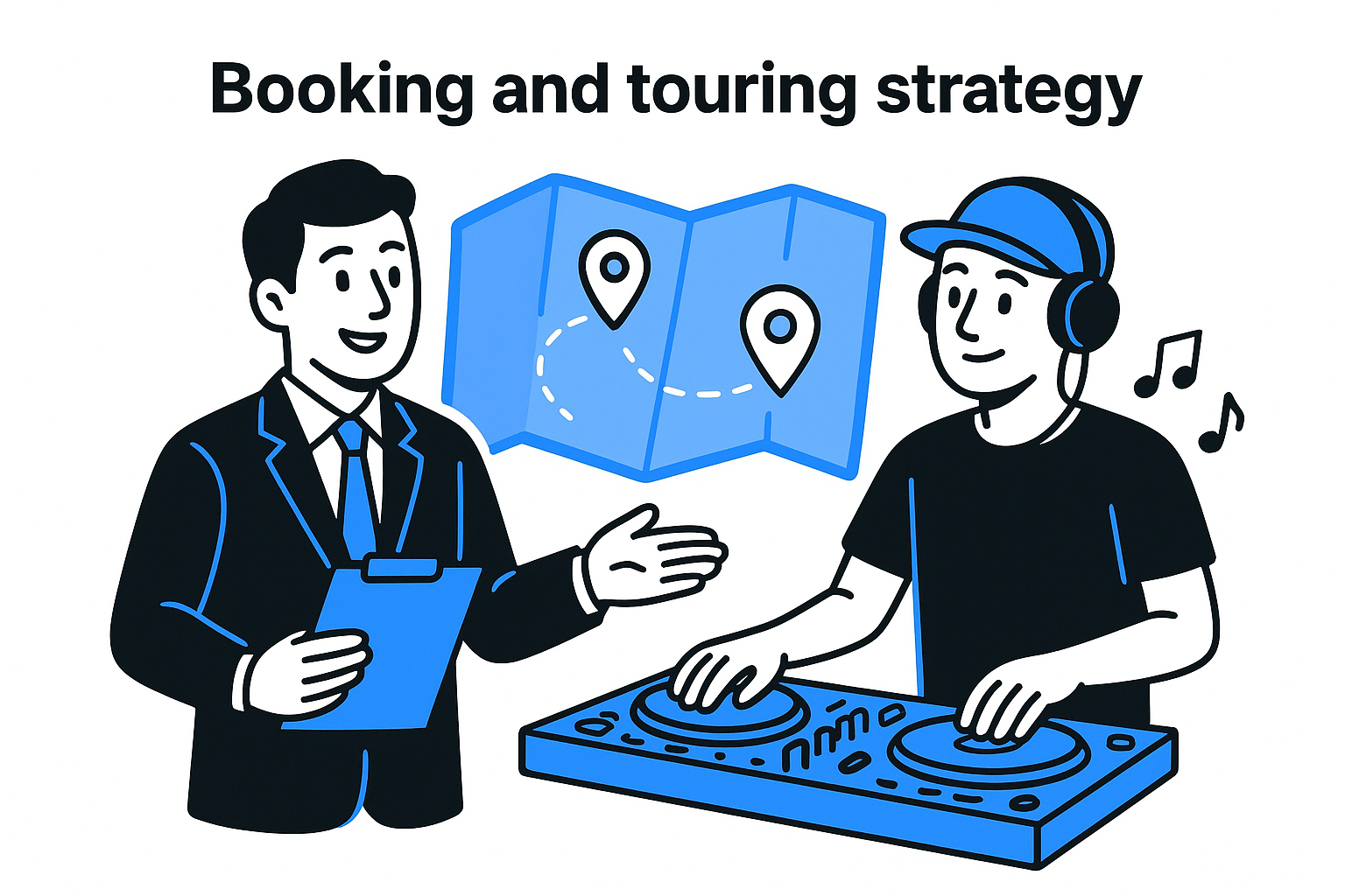 Booking and touring strategy