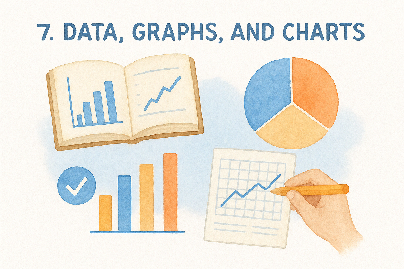 7. Data, graphs, and charts